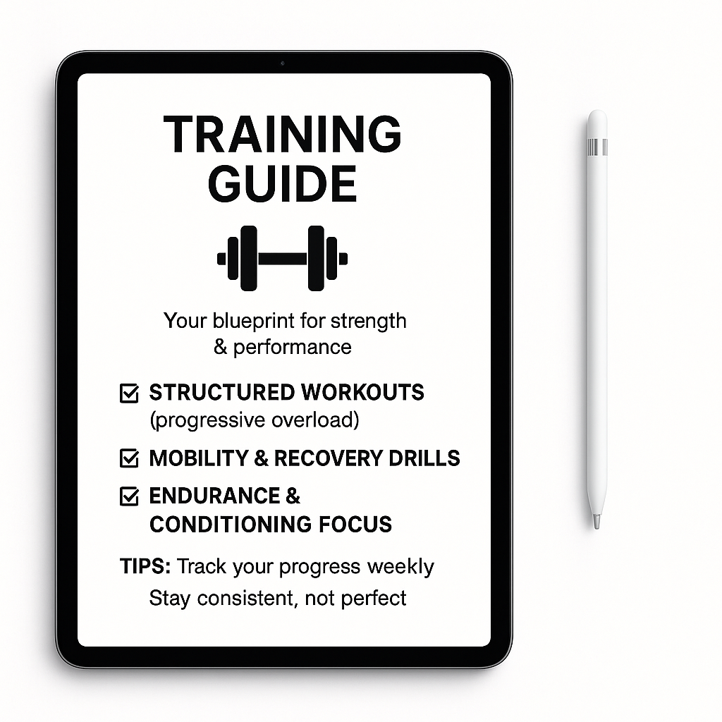 Performance Training Ebook/Guide