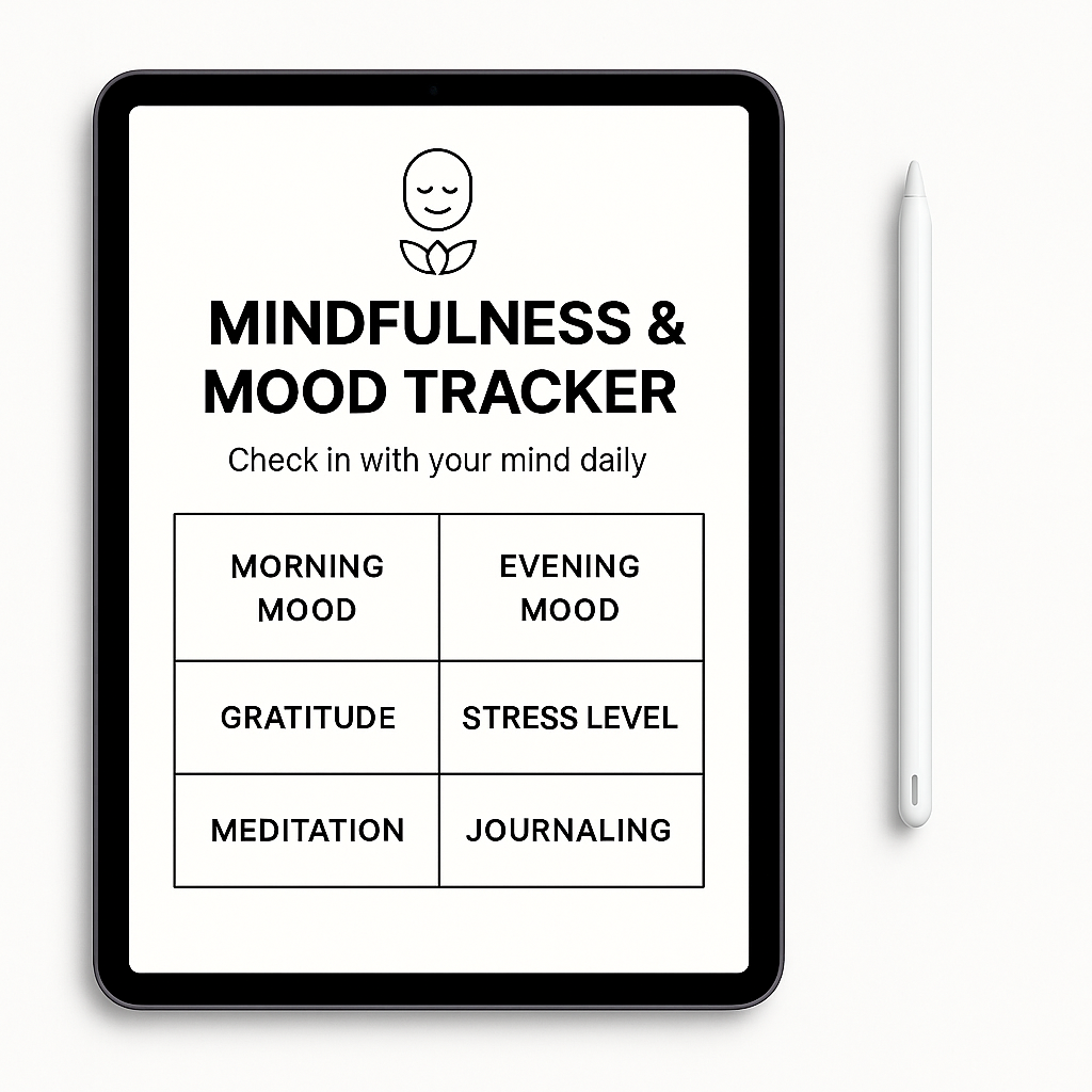 Mindfulness & Mood Tracker/Template