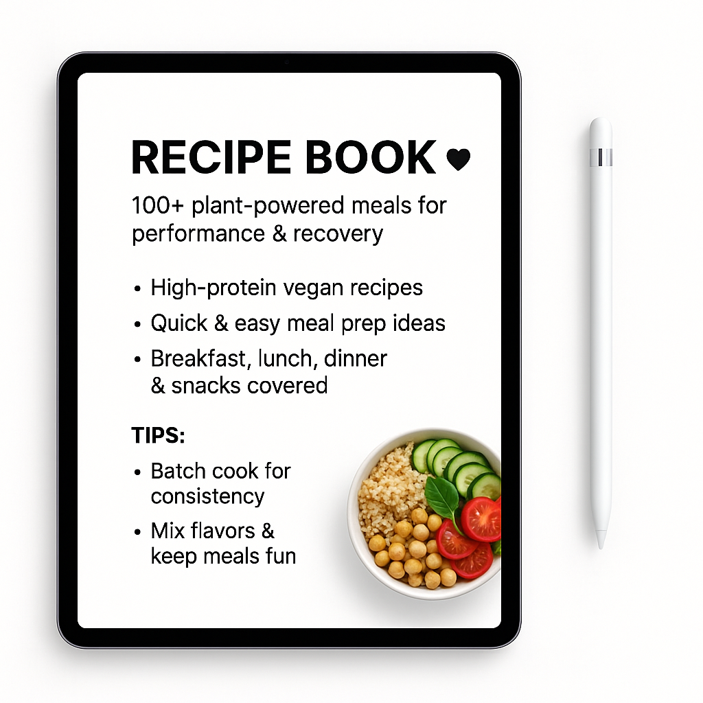 100+ Budget Friendly Vegan/Plant-Based Recipes Ebook/Guide