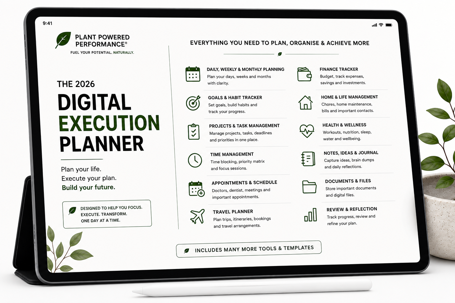 The 2026 Digital Execution Planner