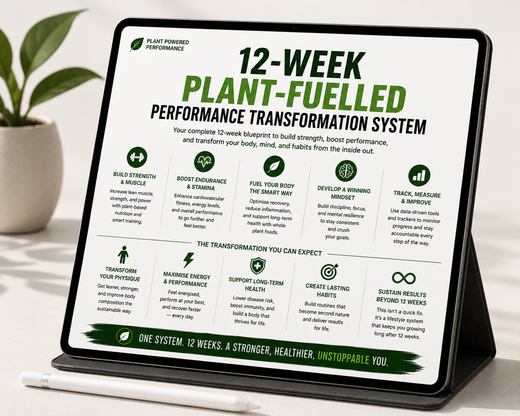 12-Week Plant-Fuelled Performance Transformation System