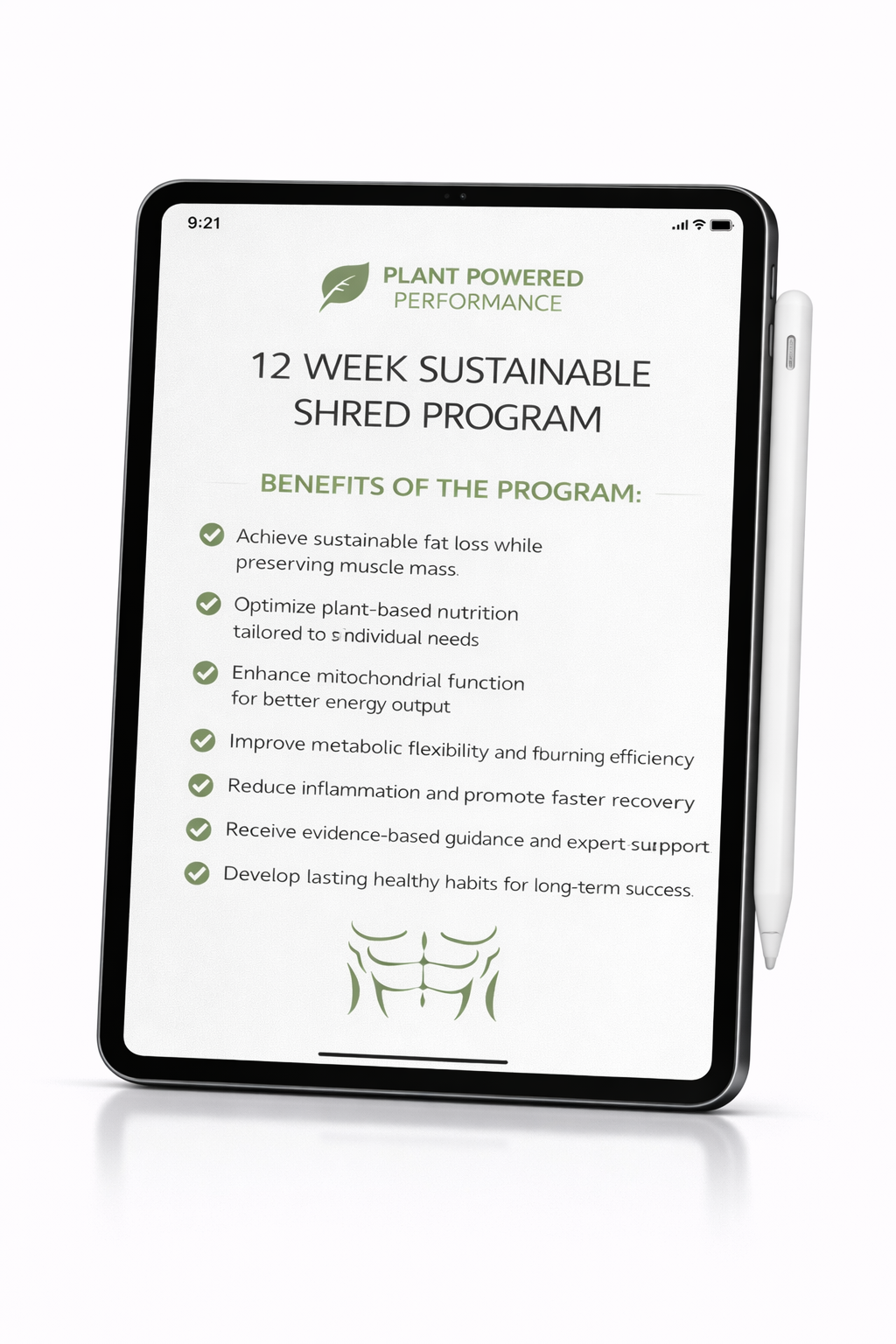 The 12-Week Sustainable Shred System Program/Ebook