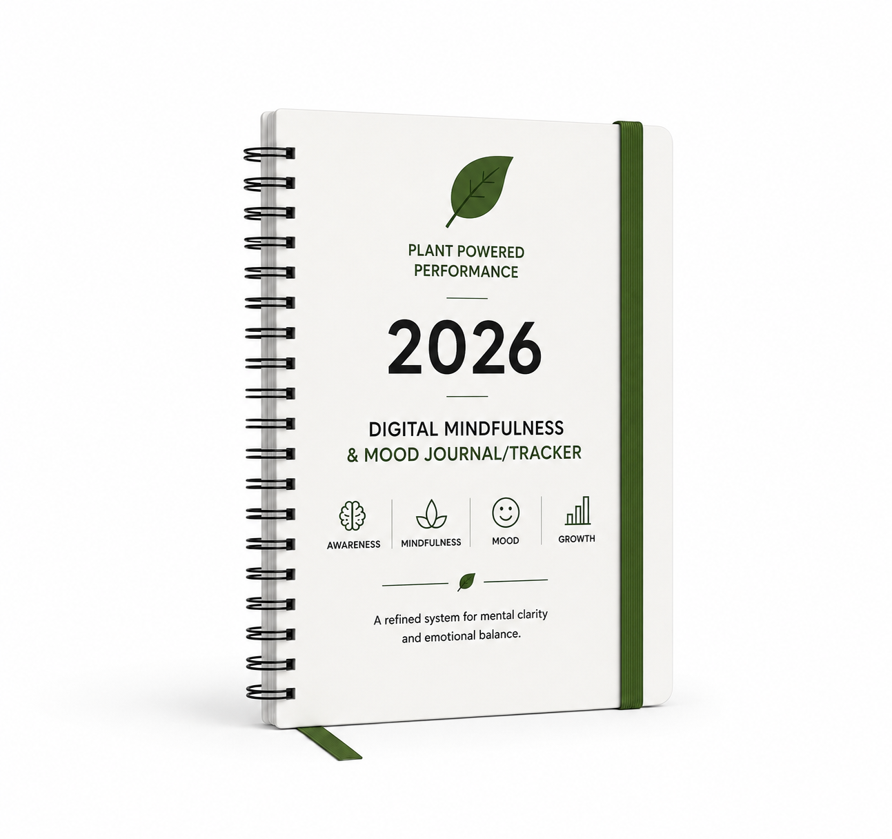 2026 Digital Mindfulness & Mood Journal/Tracker