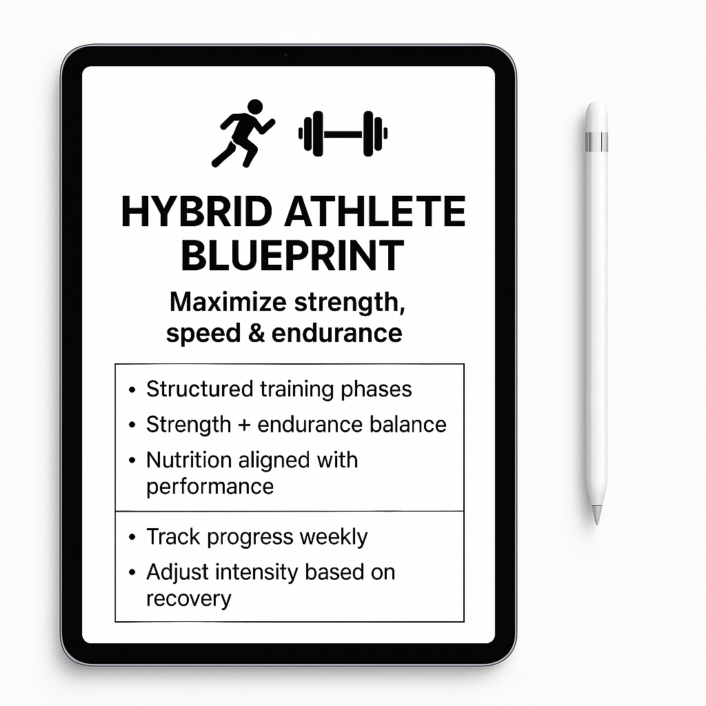The Complete Hybrid Athlete Blueprint Ebook/Guide