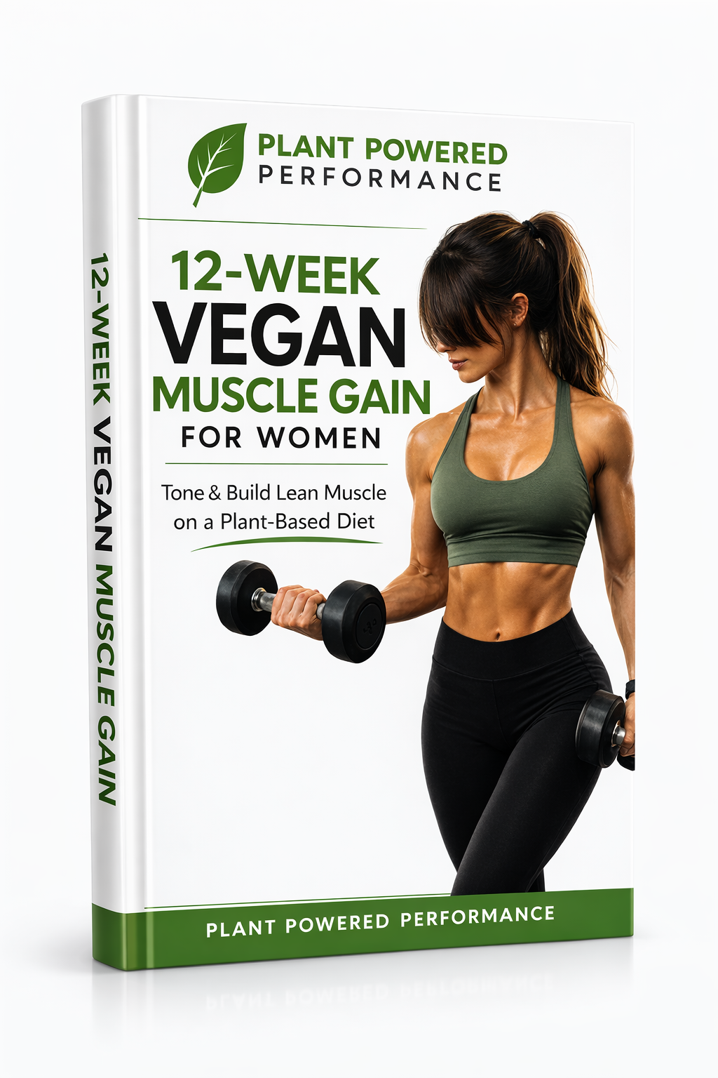 12-Week Vegan Muscle Gain For Women Ebook/Guide