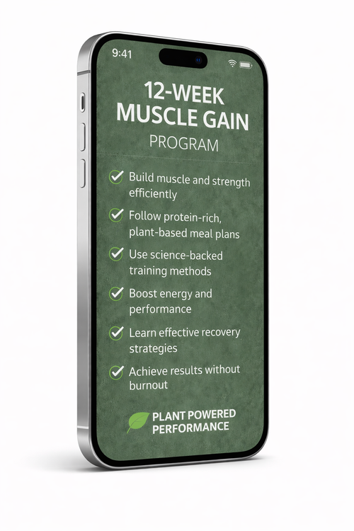 12-Week Muscle Gain Program Ebook/Guide