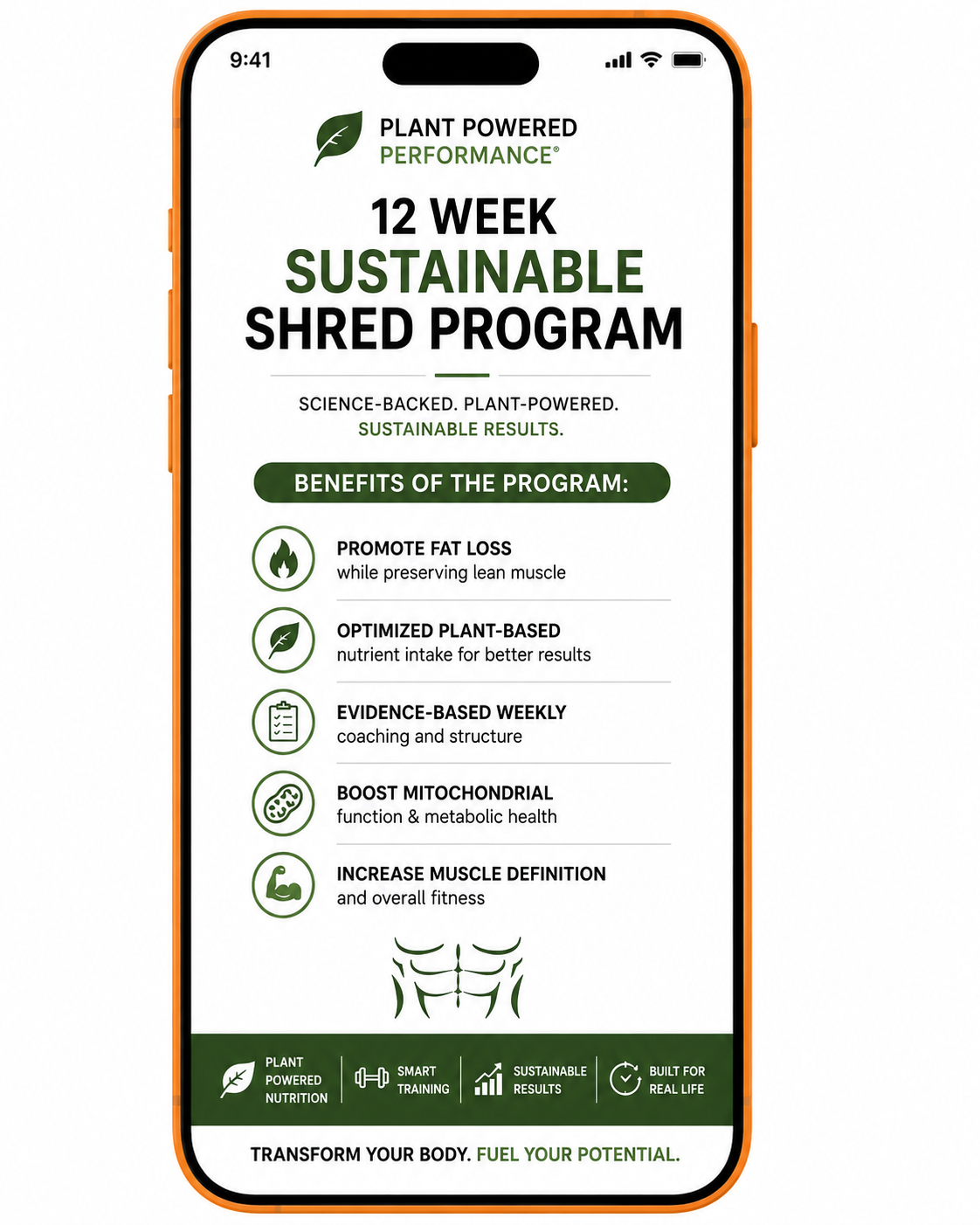 The 12-Week Sustainable Shred System Program