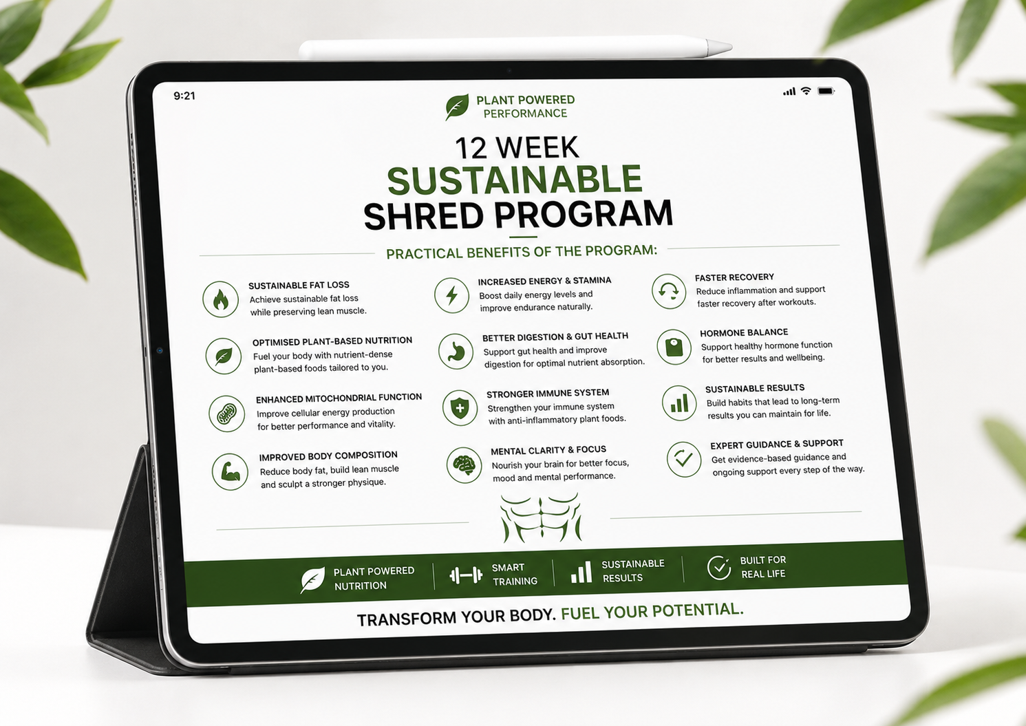 The 12-Week Sustainable Shred System Program