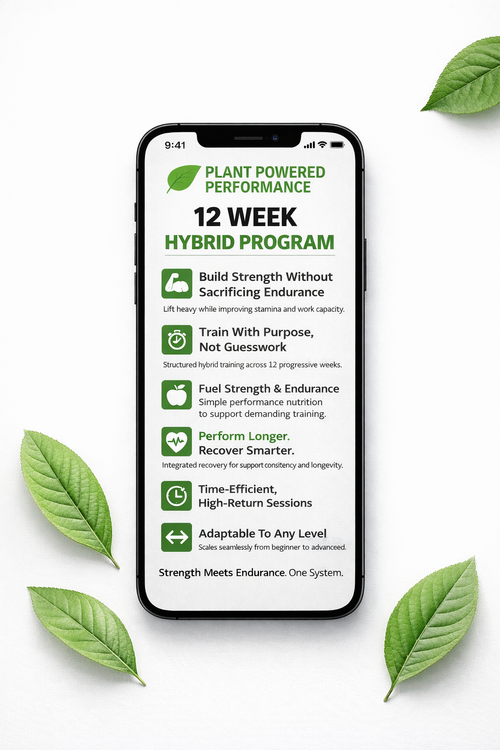 12-Week Hybrid Athlete Program Ebook/Guide