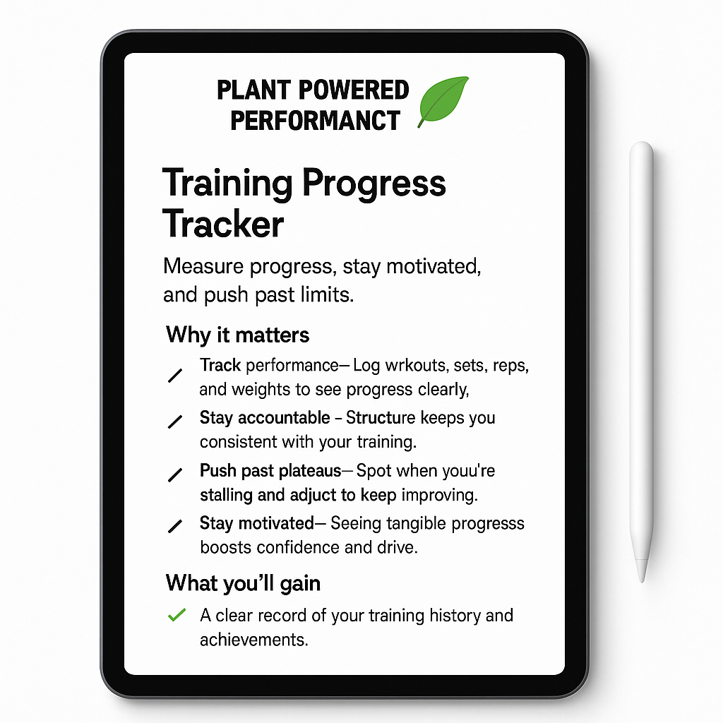 Performance Training Ebook/Guide