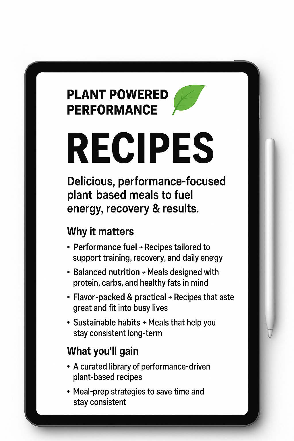 100+ Budget Friendly Vegan/Plant-Based Recipes Ebook/Guide