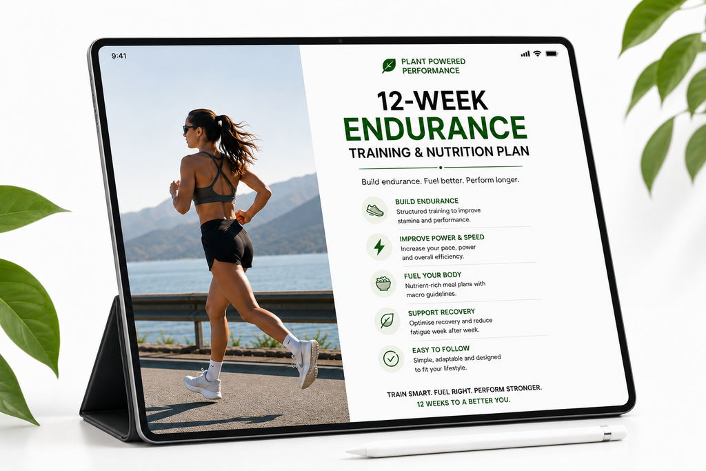 12-Week Endurance Training & Nutrition Plan