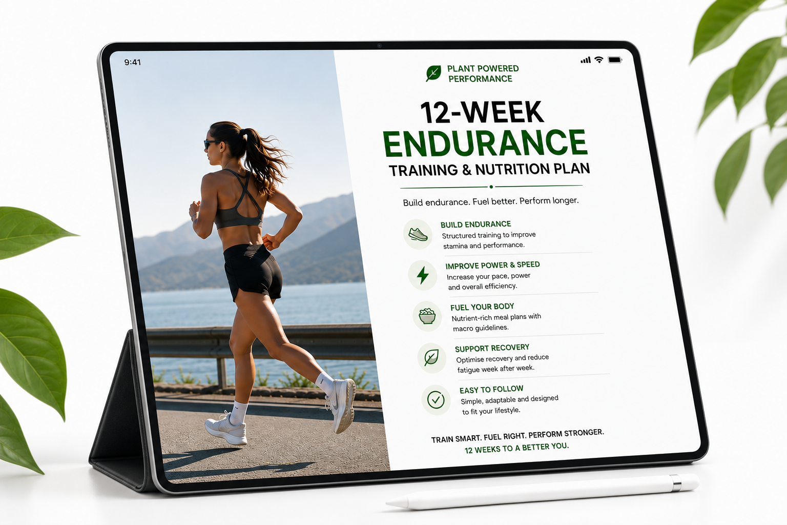 12-Week Endurance Training & Nutrition Plan