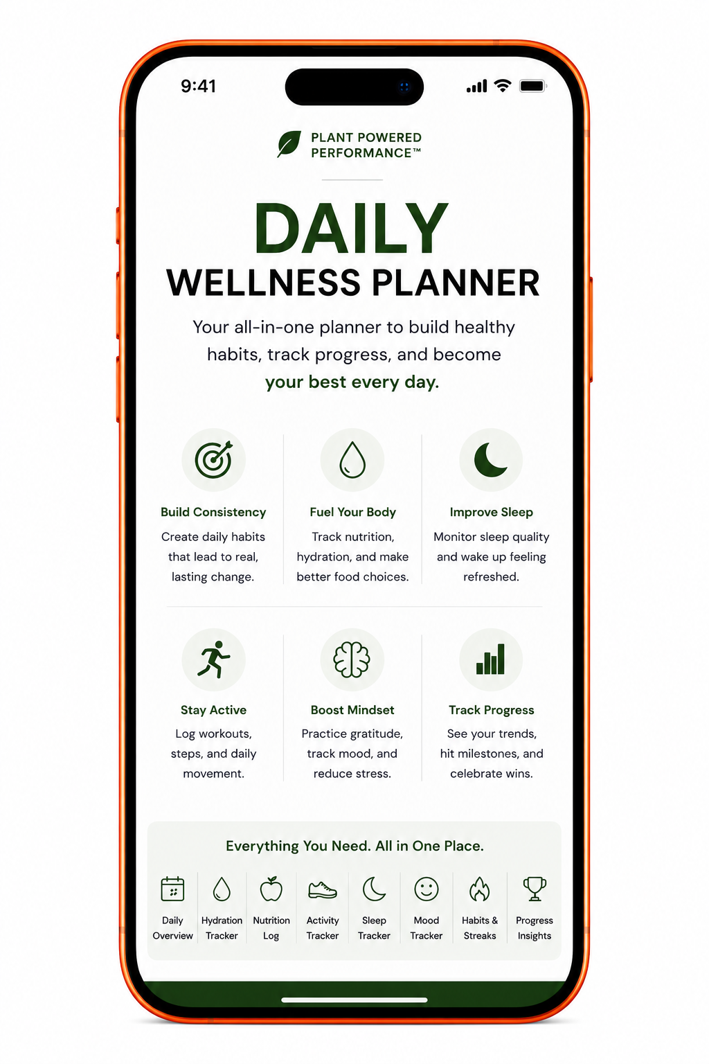 Daily Wellness Planner 2026