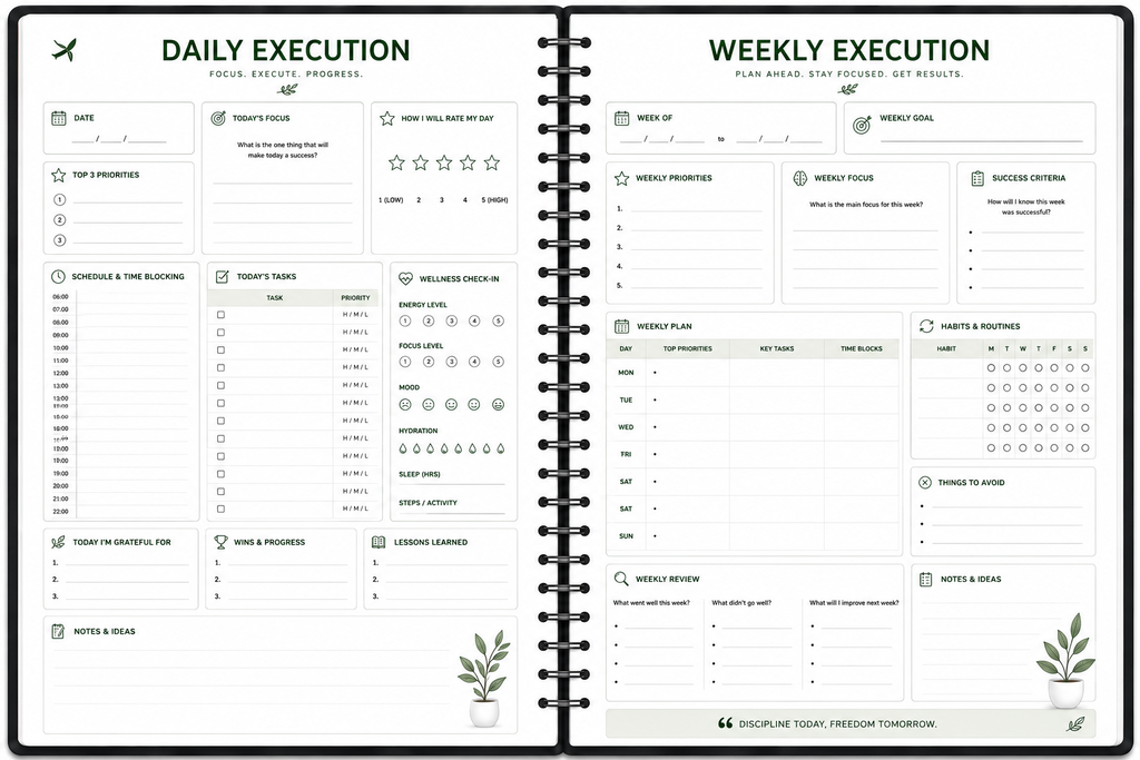The 2026 Digital Execution Planner