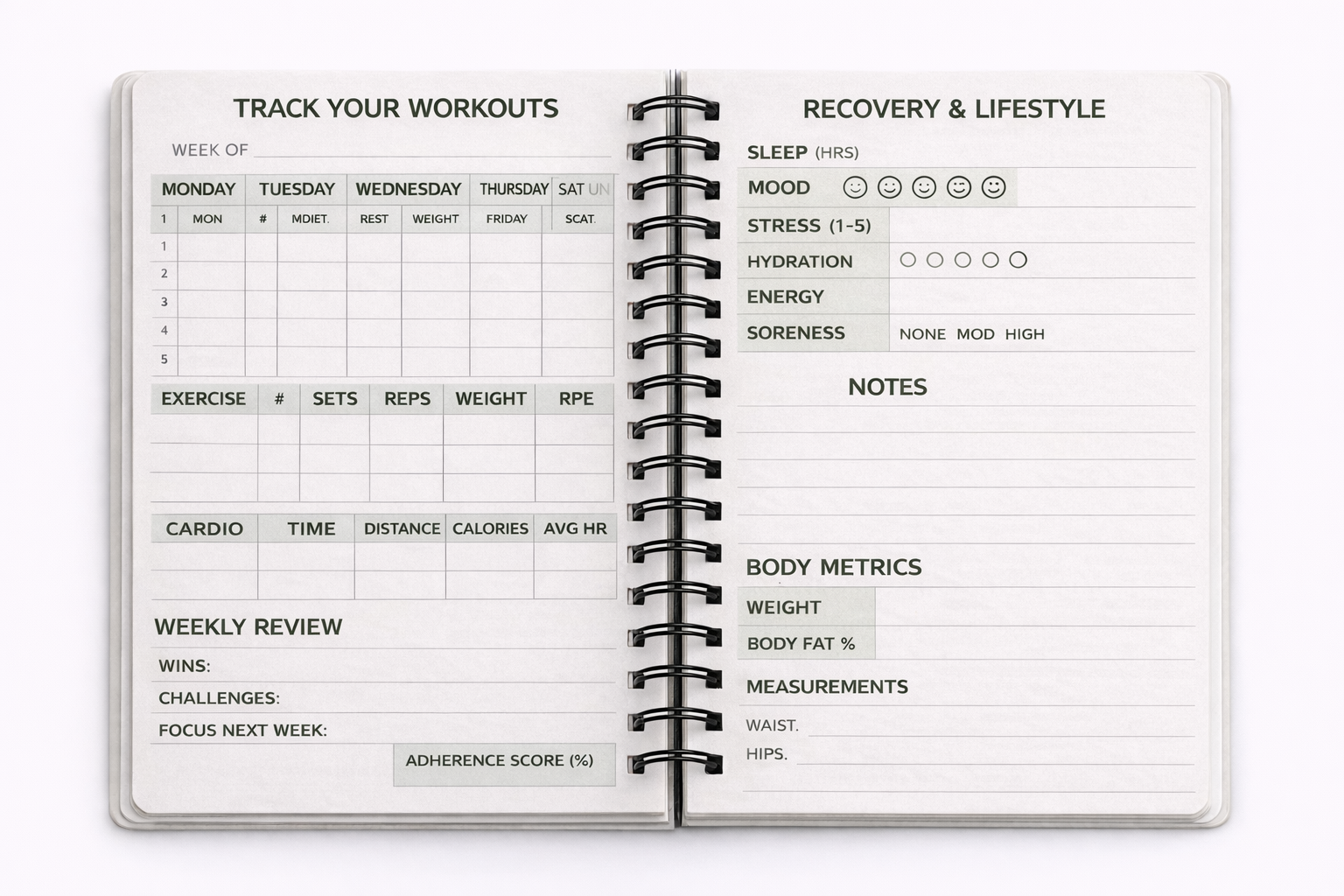 12-Week Muscle Gain Program Ebook/Guide
