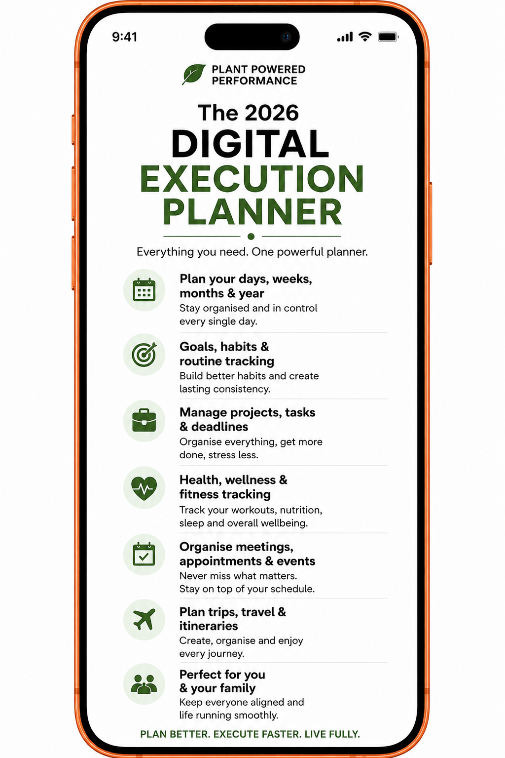 The 2026 Digital Execution Planner