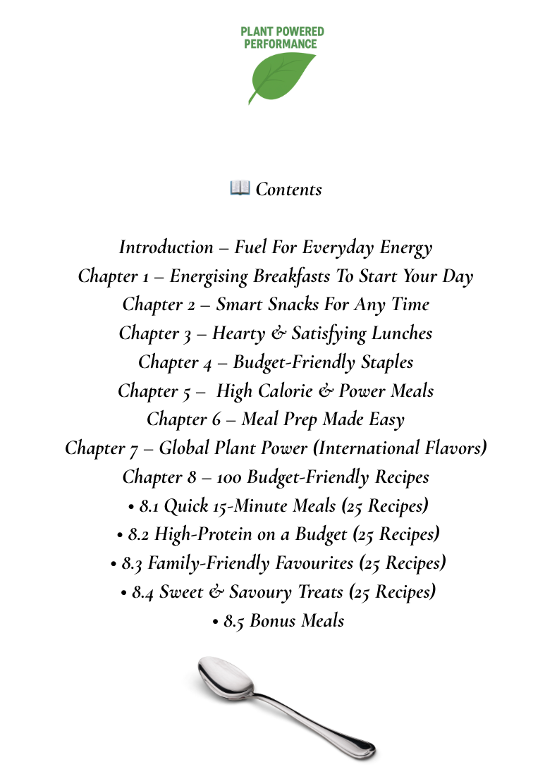 100+ Budget Friendly Vegan/Plant-Based Recipe Ebook