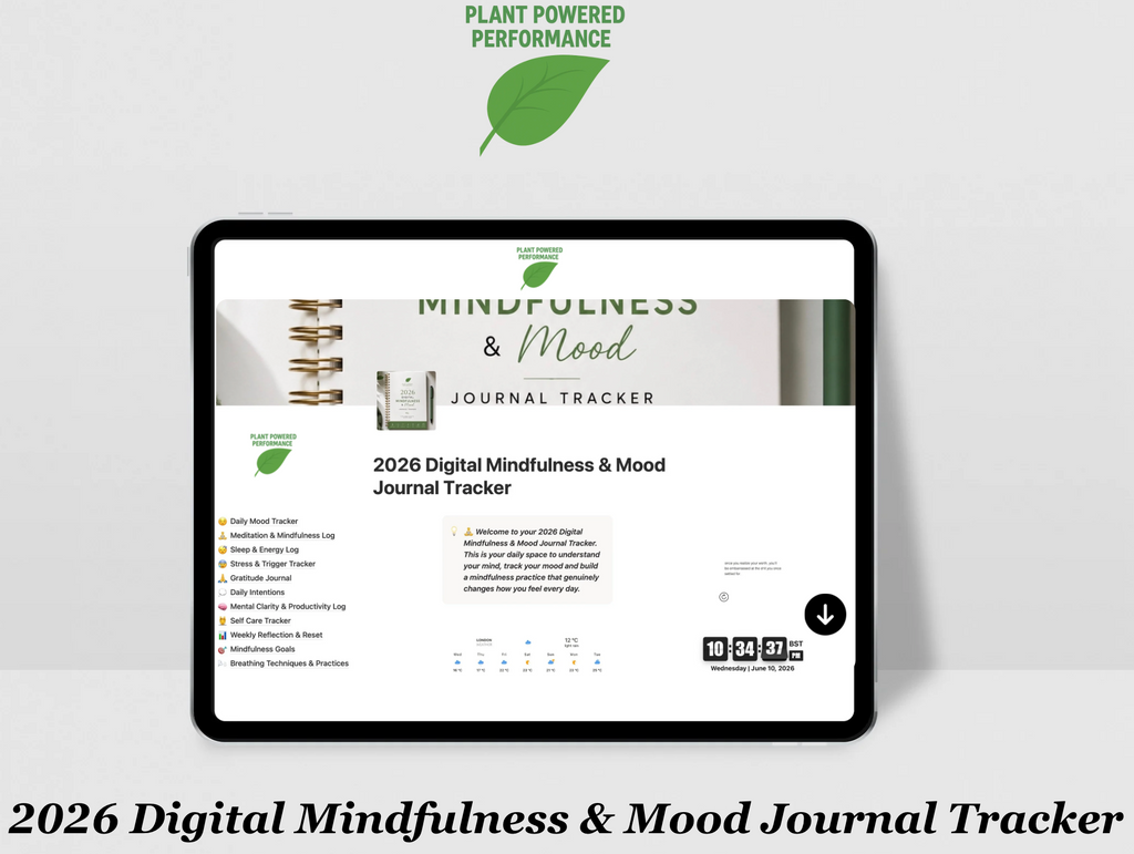 The 2026 Digital Mindfulness & Mood Journal/Tracker